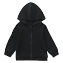 ROMPERINBOX Unisex Solid Baby Sweatshirts Hoodies Lightweight
