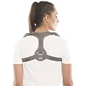 Romsons Clavicle Brace With Velcro | Adjustable Belt For Back &amp; Shoulder Support | Relief from Injury and Fractures | Straightener Brace For Spine &amp; Body Posture Correction - L
