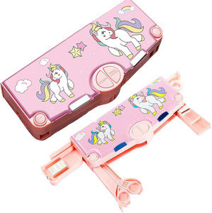 romycron for girls multifunctional unicorn pencil for kids birthday gift geometry box