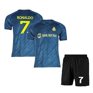 ronaldo 7 jersey with shorts for kidsboys amp men