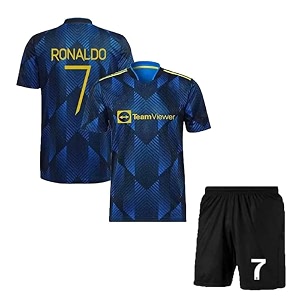 ronaldo 7 jersey with shorts for kidsboys amp men