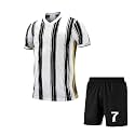 Ronaldo 7 Jersey with Shorts for (Kids,Boys &amp; Men)