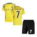 Ronaldo 7 Jersey with Shorts for (Kids,Boys &amp; Men)
