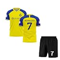 Ronaldo 7 Jersey with Shorts for (Kids,Boys &amp; Men)