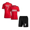 Ronaldo 7 Jersey with Shorts for (Kids,Boys &amp; Men)