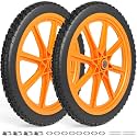 RONPOW 20" Flat Free Wheels Compatible with rubbermaid Wheelbarrows Tires