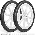 RONPOW 20" Flat Free Wheels Compatible with rubbermaid Wheelbarrows Tires