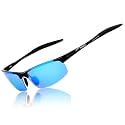 RONSOU 0.9 oz Sport Polarized Sunglasses for Men, Aluminum-Magnesium Frame