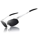 RONSOU 0.9 oz Sport Polarized Sunglasses for Men, Aluminum-Magnesium Frame