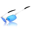 RONSOU 0.9 oz Sport Polarized Sunglasses for Men, Aluminum-Magnesium Frame