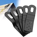 Roof Safety Anchor,Permanent Roof Anchor For Fall Protection Connects To Wood Surfaces,Metal Roofing Anchor Use With Roofing Harness, Safety Ropes And Other Roof Safety Kit (Black - 5 Pack)