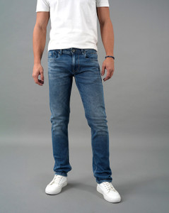 ROOKIES Slim Men Blue Jeans