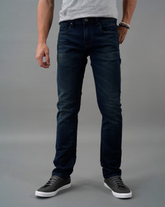 ROOKIES Slim Men Dark Blue Jeans