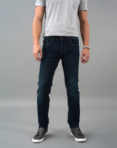 ROOKIES Slim Men Dark Blue Jeans