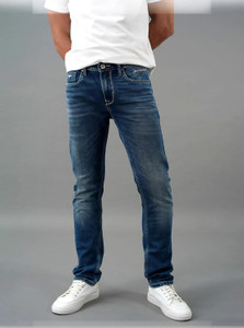 ROOKIES Slim Men Dark Blue Jeans