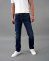 ROOKIES Slim Men Dark Blue Jeans