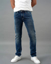 ROOKIES Slim Men Dark Blue Jeans
