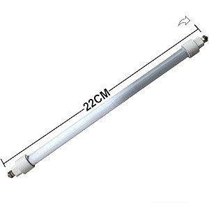 room heater halogen quartz rod 400 watt pack of 2 rod halogen heater tube quartz material glass tube length 24cm q22