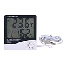 Room Temperature Meter Digital Wall Hanging HTC-2 Black and white color