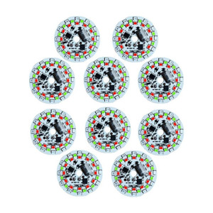 rooprekha 10 pics 220v ac rgb dob color changing led bulb raw material direct on board mcpcb light electronic hobby kit
