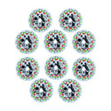 ROOPREKHA 10 Pics 220V AC RGB DOB Color Changing LED Bulb Raw Material Direct On Board MCPCB Light Electronic Hobby Kit