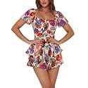 Rooscier Women's Jumpsuit Mini Short Rompers