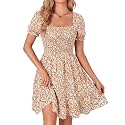 Rooscier Women39s Summer Boho Mini Dress
