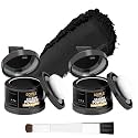Root Cover Up Powder Hairline Powder for Women Root Touch Up Hair Color for Bald Spots, Eyebrows, Beard Line, Hair Fibers for Thinning Hair Shadow Cover Up 2 Pack (Black)