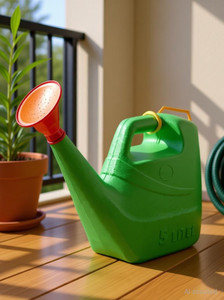 root to life garden watering can for plants with high grade plastic  hazara  5 l tank sprayer