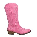 ROPER Ladies Riley Snip Toe Boots 7.5 Pink