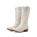 ROPER Womens Tall Stuff Embroidery Snip Toe Casual Boots Mid Calf Low Heel 1-2"