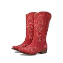 ROPER Womens Tall Stuff Embroidery Snip Toe Casual Boots Mid Calf Low Heel 1-2"