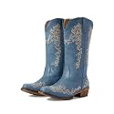 ROPER Womens Tall Stuff Embroidery Snip Toe Casual Boots Mid Calf Low Heel 1-2"