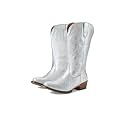 ROPER Womens Tall Stuff Embroidery Snip Toe Casual Boots Mid Calf Low Heel 1-2"