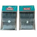 Rorito Riseo 1.0 Mm Omr Answer Sheets Exam Marking Pen Black 20 Pcs