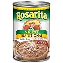Rosarita No Fat Traditional Refried Beans, 16 oz (Pack of 6)