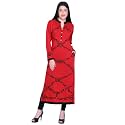 Rosary Women39s Winter Woolen Kurti Jacquard Straight