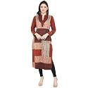 Rosary Women39s Embroidered Woolen Kurti with Pockets