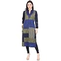 Rosary Women39s Embroidered Woolen Kurti with Pockets