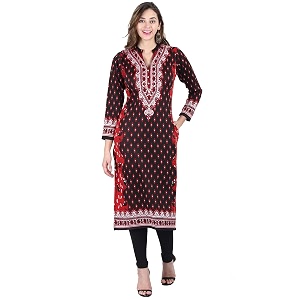 Rosary Womens Winter Wear Jacquard Woolen Straight