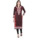Rosary Women39s Winter Wear Jacquard Woolen Straight