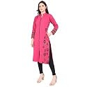 Rosary Women39s Winter Wear Jacquard Woolen Straight