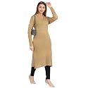 Rosary Women39s Winter Woolen Kurti Knitted Solid