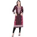 Rosary Women39s Winter Wear Jacquard Woolen Straight