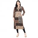 Rosary Women39s Winter Woolen Kurti Jacquard Straight