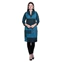 Rosary Women39s Winter Woolen Kurti Jacquard Straight