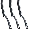 Roscoe 3Pcs Crevice Gap Cleaning Brush, Hard Bristle Brushes for Small Spaces Cleaning, Thin Bathroom Gap Cleaning Brush, Gap Brush Suitable for Kitchen Surfaces, Windows Groove, Tiles &amp; Faucets