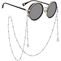 Roscoe Face Mask Chain Necklace Holder lanyard Unisex Mask Strap, Anti-lost Mask Leash, Stylish Sunglass Reading Eyeglass Cord Adjustable End Glasses Holder