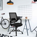 Rose Designer Chairs Mono | 3-Years Warranty Included | Mid-Back Ergonomic Office Chair | Revolving| Mesh Office Executive Chair
