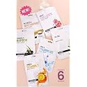 Glow Facial Sheet Mask | Anti-Aging &amp; Controls Tan| Dark spot Removal | All Skin Types | Women &amp; Men | Combo Pack of 6